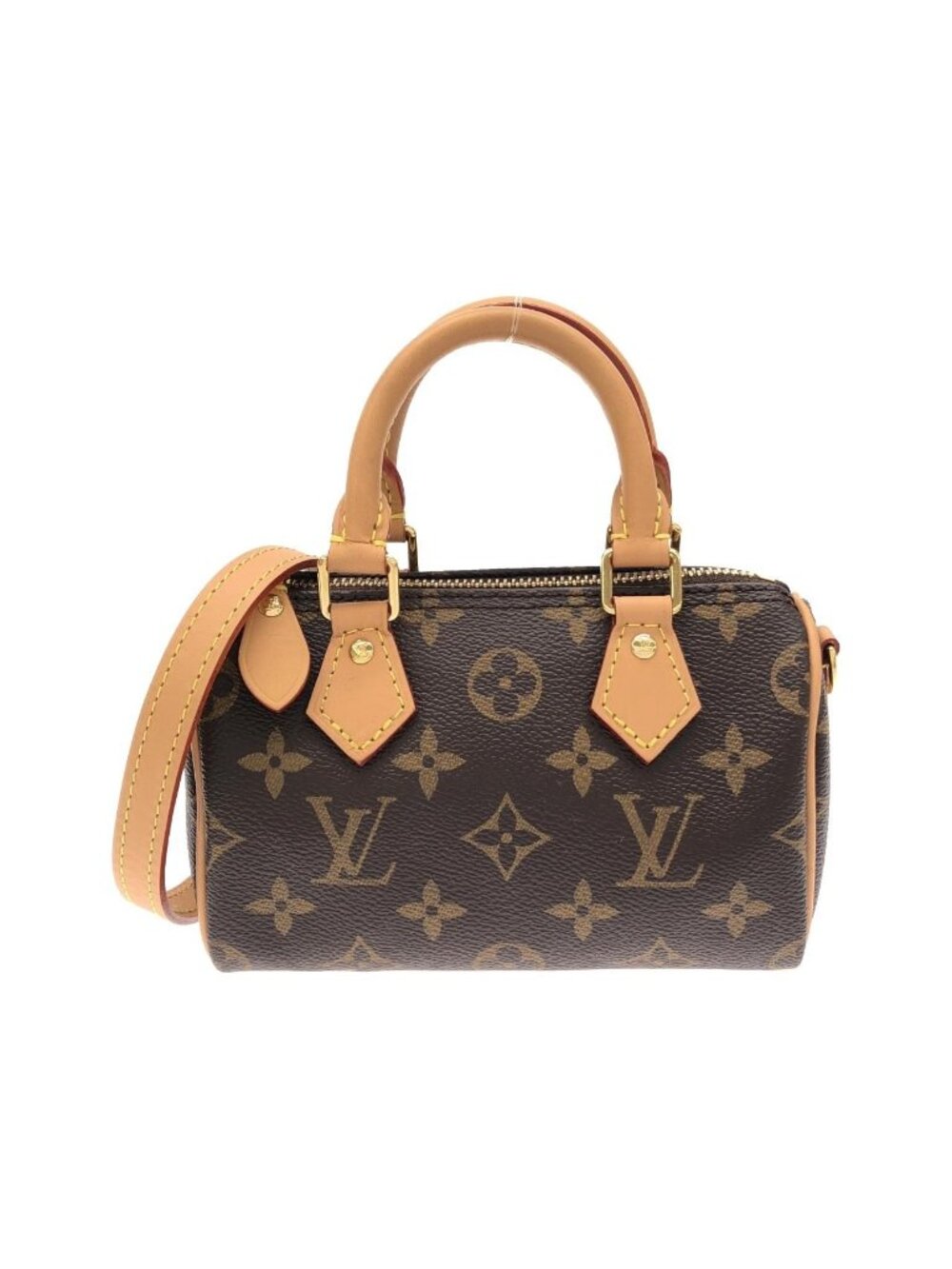 Louis Vuitton Monogram Nano Speedy Boston Bag